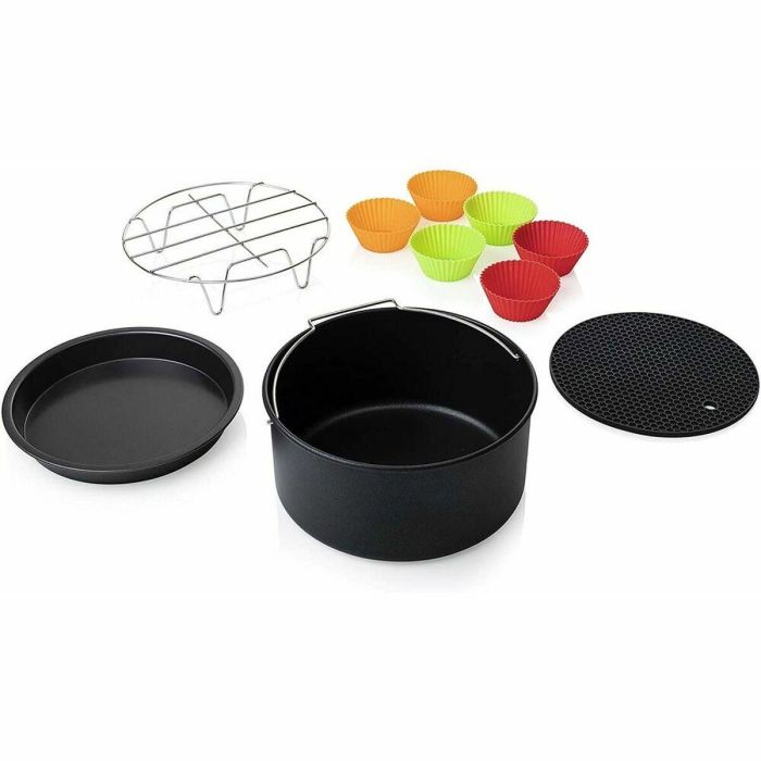 Freidora de Aire Princess 01.182025.01.001 Negro 4,5 L 1500 W 2 Freidora de Aire Princess 01.182025.01.001 Negro 4,5 L 1500 W 2