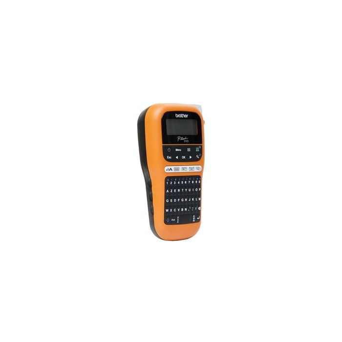 Brother P-touch E110 - Rotuladora Electrónica Portátil Profesional QWERTY Transferencia Térmica para Cintas HGe/TZe 12mm 7 Brother P-touch E110 - Rotuladora Electrónica Portátil Profesional QWERTY Transferencia Térmica para Cintas HGe/TZe 12mm 7