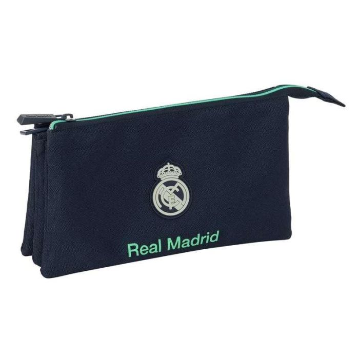 Portatodo triple real madrid 2ª equipacion 25/26 22x12x3cm 0 Portatodo triple real madrid 2ª equipacion 25/26 22x12x3cm 0