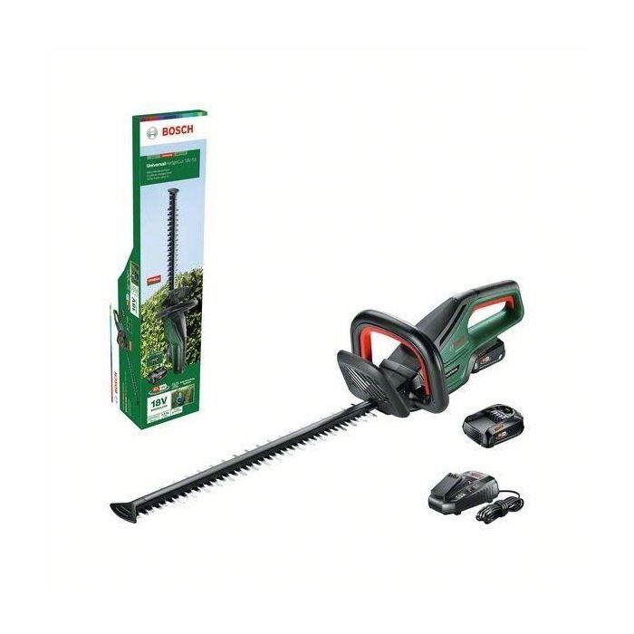 Cortasetos inalámbrico UniversalHedge Cut 18-55 con 2 baterías Bosch Cortasetos inalámbrico UniversalHedge Cut 18-55 con 2 baterías Bosch