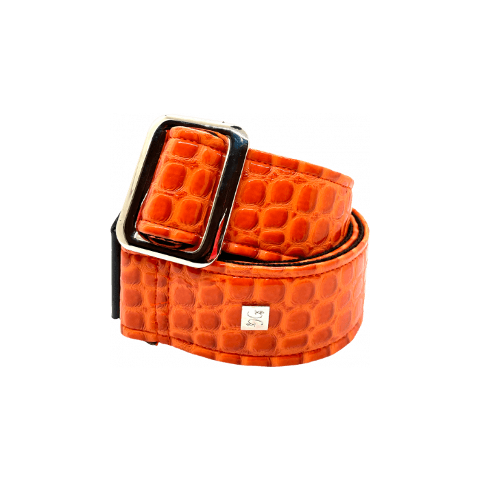 GETM Correa Guitarra Bajo Aussie Gator Orange Crush 1