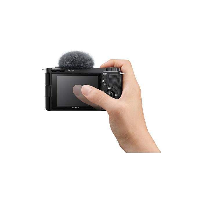 SONY ZV-E10 Body Cámara Sin Espejo APS-C 24.2MP 4K Ultra HD Video Pantalla Táctil Abatible Negra