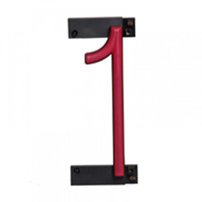 Número LED Neón 1, Ancho 54mm, Alto 161mm, Fondo 38mm, Letras LED Intercambiables