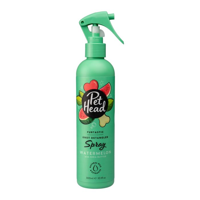 Pet Head Furtastic Spray Desenredante Hidratante para Perros, Elimina Nudos, Suaviza Pelaje Largo con Aroma Sandía 300 mL 2 Pet Head Furtastic Spray Desenredante Hidratante para Perros, Elimina Nudos, Suaviza Pelaje Largo con Aroma Sandía 300 mL 2
