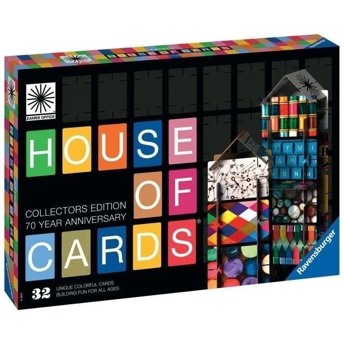 House of Cards - House of Cards - Edición EAMES - Ocio creativo - Actividad relajante y creativa - Adulto - 18444 - Ravensburger House of Cards - House of Cards - Edición EAMES - Ocio creativo - Actividad relajante y creativa - Adulto - 18444 - Ravensburger