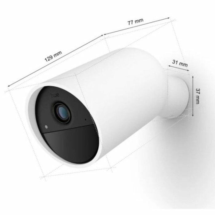 Philips Hue AUC1717288493816 Cámara Inalámbrica Segura HD 1080P Interior o Exterior Control con App Blanca 7 Philips Hue AUC1717288493816 Cámara Inalámbrica Segura HD 1080P Interior o Exterior Control con App Blanca 7