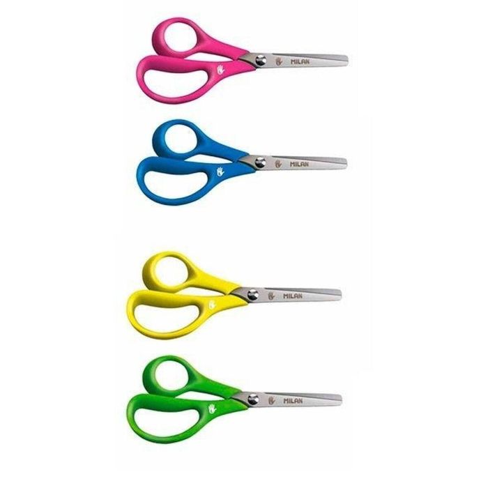 Tijeras Milan Acero Inoxidable 14 cm (20 Unidades) 2 Tijeras Milan Acero Inoxidable 14 cm (20 Unidades) 2