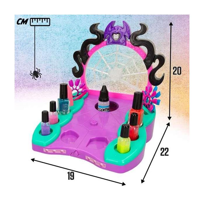 Estudio de uñas monster high glam ghoulish con accesorios 8 Estudio de uñas monster high glam ghoulish con accesorios 8