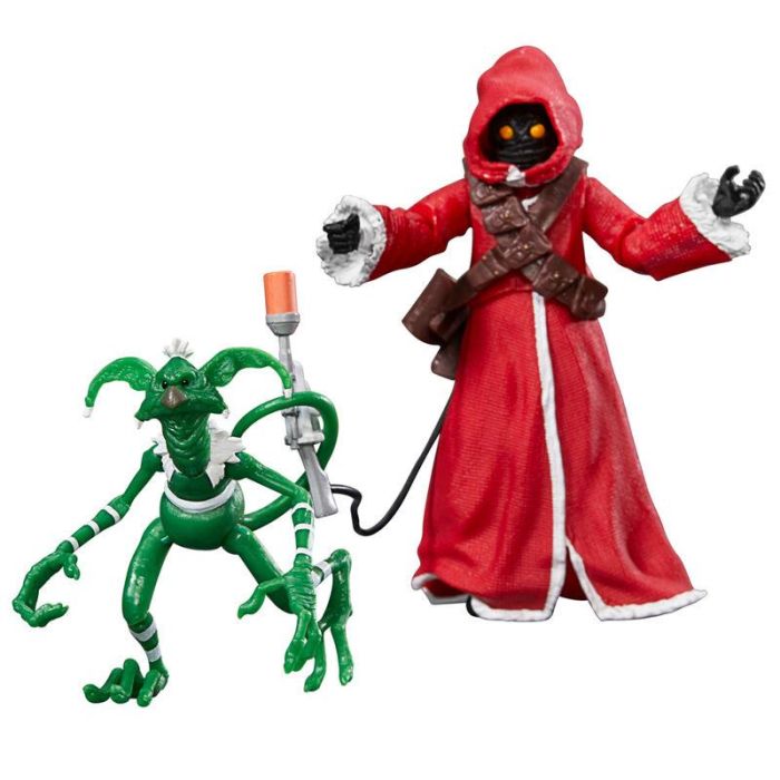 Figuras Jawa & Salacious B. Crumb Holiday Edition Star Wars 15-10cm 1