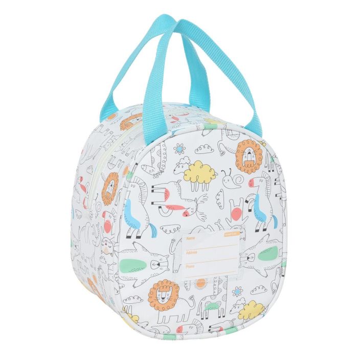 Portameriendas Térmico Safta Zoo Beige 19 x 22 x 14 cm 2 Portameriendas Térmico Safta Zoo Beige 19 x 22 x 14 cm 2