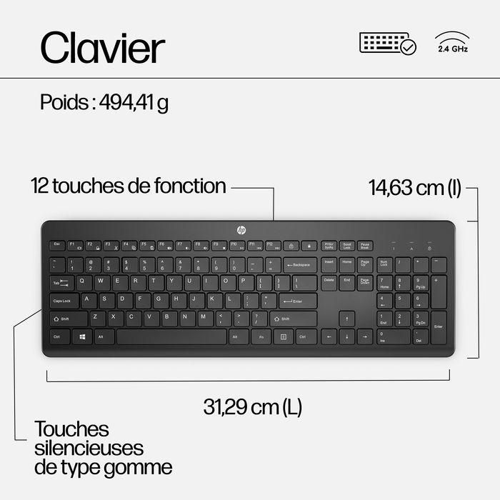 HP 230 Ratón y Teclado Inalámbricos Combo - Diseño Nórdico 14