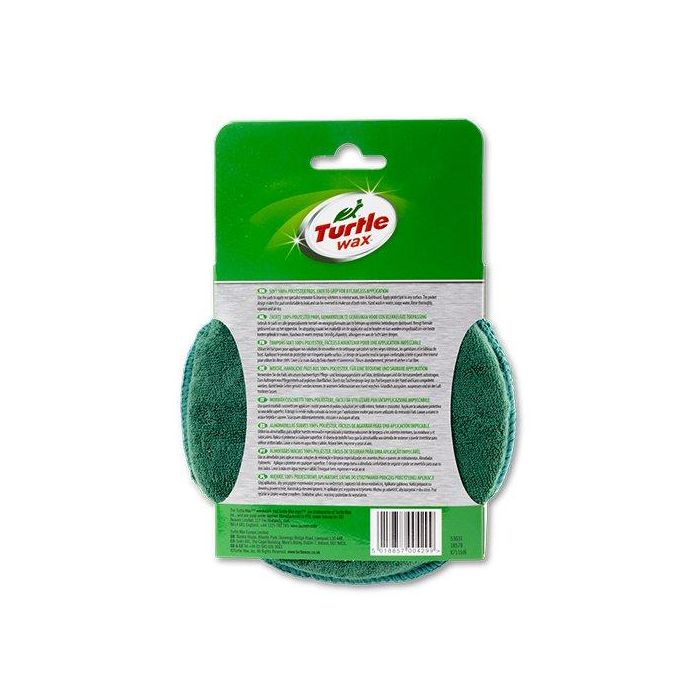 Abc TW53631 Kit Almohadillas Aplicadoras de Pulido Algodón con Base de Esponja Foam, Paquete de 2 Unidades 2 Abc TW53631 Kit Almohadillas Aplicadoras de Pulido Algodón con Base de Esponja Foam, Paquete de 2 Unidades 2