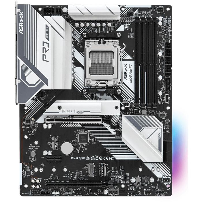 ASRock B650 Pro RS AMD B650 Socket AM5 ATX, Compatible con AMD Ryzen 7/9/5, DDR5, 90-MXBL10-A0UAYZ 2 ASRock B650 Pro RS AMD B650 Socket AM5 ATX, Compatible con AMD Ryzen 7/9/5, DDR5, 90-MXBL10-A0UAYZ 2