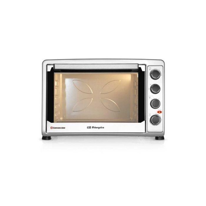 HORNO DE SOBREMESA ORBEGOZO HOT 600 - 2200W - CAPACIDAD 60L - CONVECCION - 4 RESISTENCIAS ACERO INOX - BANDEJA + REJILLA + GANCHO 2 HORNO DE SOBREMESA ORBEGOZO HOT 600 - 2200W - CAPACIDAD 60L - CONVECCION - 4 RESISTENCIAS ACERO INOX - BANDEJA + REJILLA + GANCHO 2