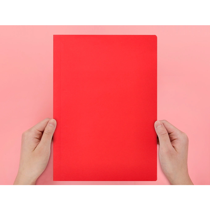 Liderpapel Subcarpeta Archivador DIN A4 Rojo Intenso 180g/m2 8