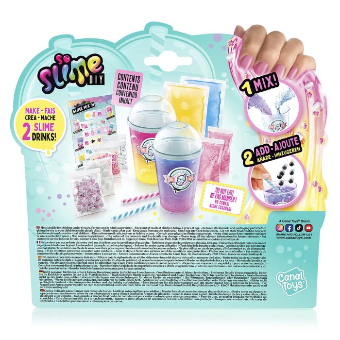 Pack 2 Slime' Presso Drinks Surtido Ssc253 Canal Toys 5 Pack 2 Slime' Presso Drinks Surtido Ssc253 Canal Toys 5