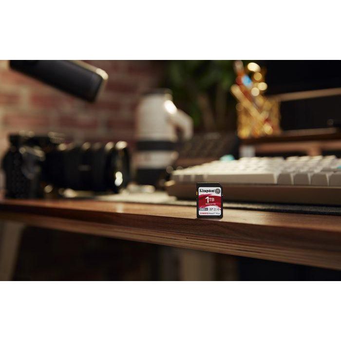 Kingston Canvas React Plus 1 TB SDXC UHS-II Clase 10, V60, U3, 280 MB/s, 150 MB/s - SDR2V6/1TB 4