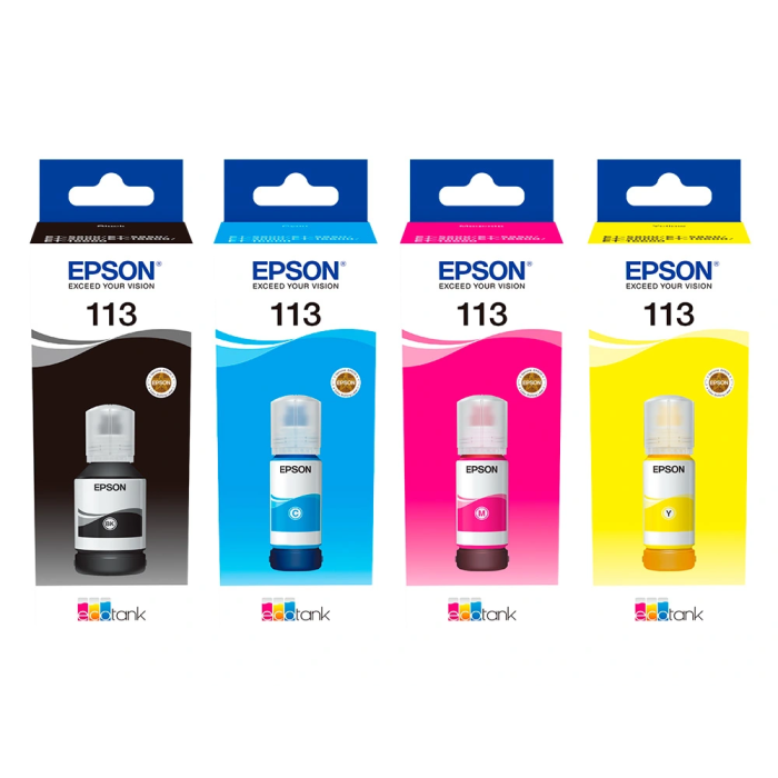 Epson Tinta Magenta Ecotank Botella 113 para Et-5850, Et-5800, Et-16650, Et-16600, Et-5880, Et-5170 (127ml) 6