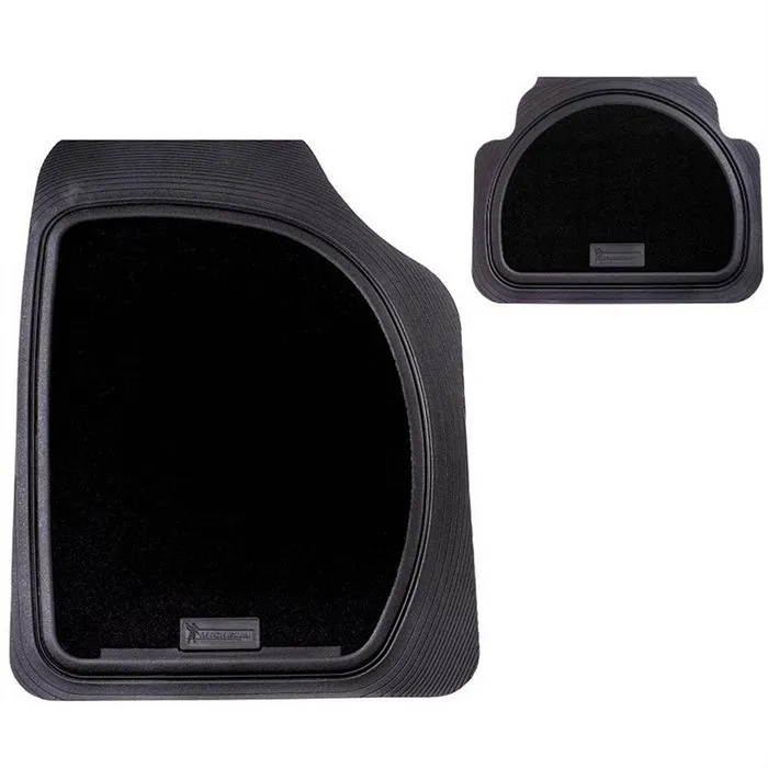 Michelin 4 Alfombrillas de Goma Universales Negras + Alfombra Delanteras y Traseras Antideslizantes Alta Resistencia 1 Michelin 4 Alfombrillas de Goma Universales Negras + Alfombra Delanteras y Traseras Antideslizantes Alta Resistencia 1