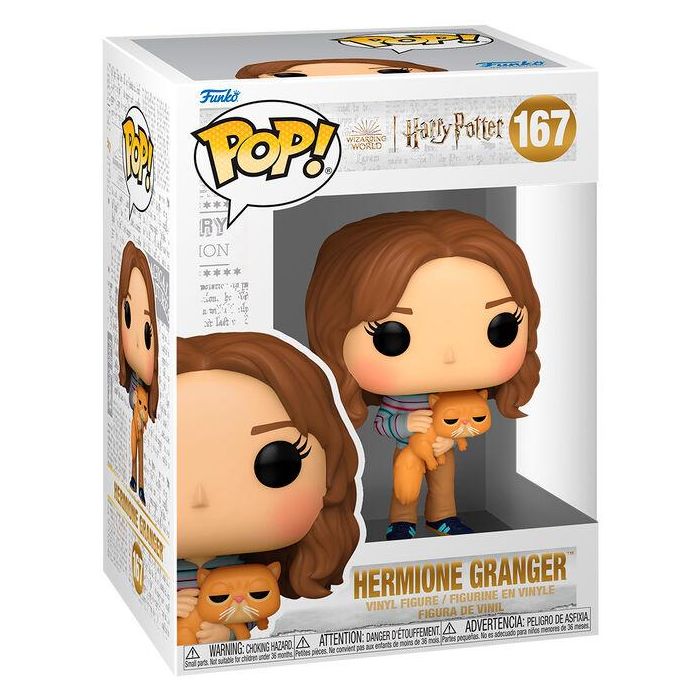 Figura POP Harry Potter y el Prisionero de Azkaban - Hermione Granger with Crookshanks 0 Figura POP Harry Potter y el Prisionero de Azkaban - Hermione Granger with Crookshanks 0