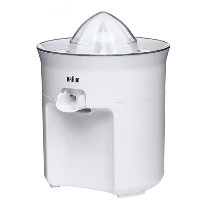 Braun Exprimidor 60 W 1,75 L Blanco, Antigoteo, Botón On/Off Automático, Fácil de Limpiar 1 Braun Exprimidor 60 W 1,75 L Blanco, Antigoteo, Botón On/Off Automático, Fácil de Limpiar 1