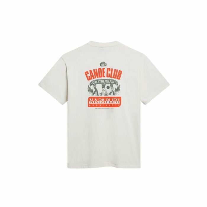 Camiseta de Manga Corta Hombre Napapijri S-Gouin Blanco 1 Camiseta de Manga Corta Hombre Napapijri S-Gouin Blanco 1