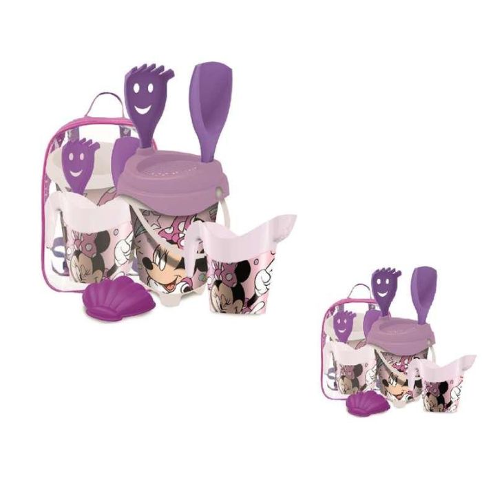 Mochila con cubo castillo minnie 32x25x18 cm - modelos surtidos 2 Mochila con cubo castillo minnie 32x25x18 cm - modelos surtidos 2