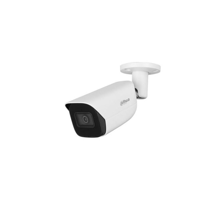 Dahua Cámara IP Bullet WizMind Serie 5 8MP IR 50M WDR, MicroSD 512GB, IA, Óptica Fija 2.8mm ePoE (DH-IPC-HFW5842EP-ASE-0280B-S3)