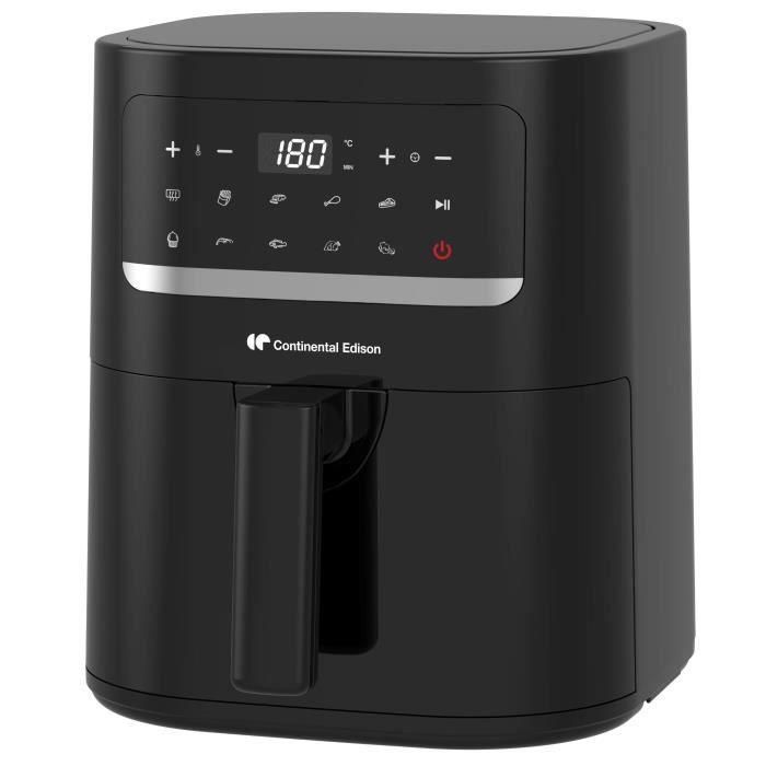 Freidora de aire sin aceite CONTINENTAL EDISON - FRSH1400B - 4,5 L - Negra - 1400W 2 Freidora de aire sin aceite CONTINENTAL EDISON - FRSH1400B - 4,5 L - Negra - 1400W 2