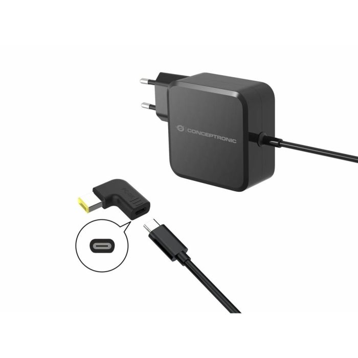 Conceptronic ABBY15PC05 Adaptador de Corriente USB-C a Lenovo 5.5x2.5mm 18-20V 1