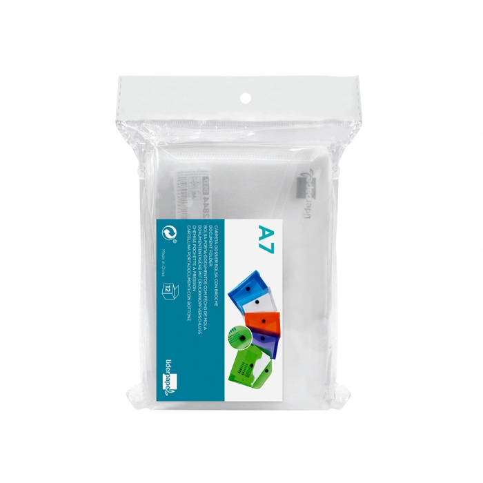 Liderpapel 44224 Carpeta Dossier Polipropileno DIN A7 Color Transparente 8 Liderpapel 44224 Carpeta Dossier Polipropileno DIN A7 Color Transparente 8