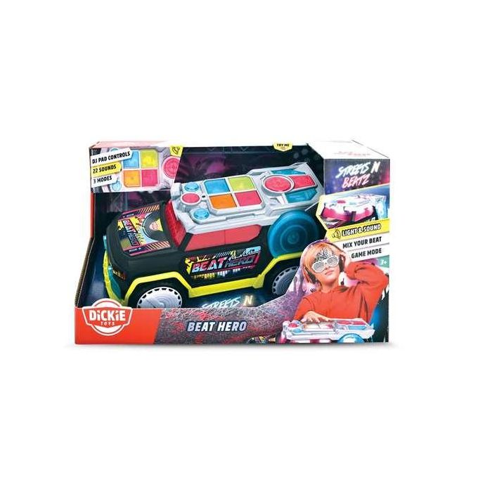 Smoby Coche Streets' n Beatz 32 cm con Luz y 22 Sonidos para Niños a partir de 3 Años 10 Smoby Coche Streets' n Beatz 32 cm con Luz y 22 Sonidos para Niños a partir de 3 Años 10