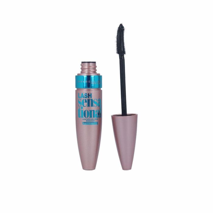Maybelline Máscara de Pestañas Lash Sensational Waterproof Negro 9,5 ml Maybelline Máscara de Pestañas Lash Sensational Waterproof Negro 9,5 ml