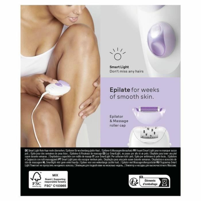 Depiladora Eléctrica Braun SILK EPIL 3 1 Depiladora Eléctrica Braun SILK EPIL 3 1