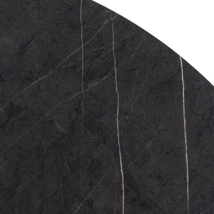 Mesa Comedor Negro Dm-Metal 100 X 100 X 75 cm