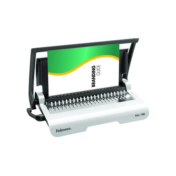 Fellowes Encuadernadora de Canutillo Star+ 150, Perfora 15 Hojas A4, Encuaderna 150 Hojas, Uso Moderado Hogar/Oficina
