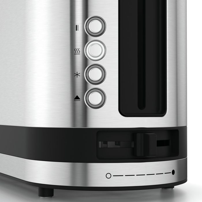 WMF 04.1412.0011 Tostador de Ranura Larga KÜCHENminis 2 Rebanadas, Acero Inoxidable, 900W, Descongelar y Recalentar 6 WMF 04.1412.0011 Tostador de Ranura Larga KÜCHENminis 2 Rebanadas, Acero Inoxidable, 900W, Descongelar y Recalentar 6
