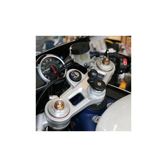 RAM Mounts RAM-B-176U Soporte para Moto Doble Bola para Tallo de Horquilla 3