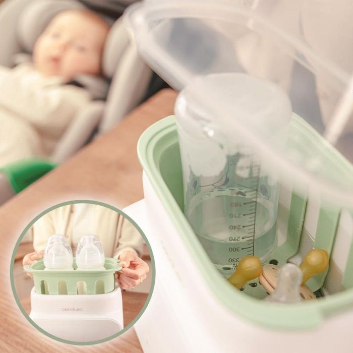 Cecotec Calienta biberón doble Nana BabyCare blanco con 4 modos y esterilizador 7 Cecotec Calienta biberón doble Nana BabyCare blanco con 4 modos y esterilizador 7