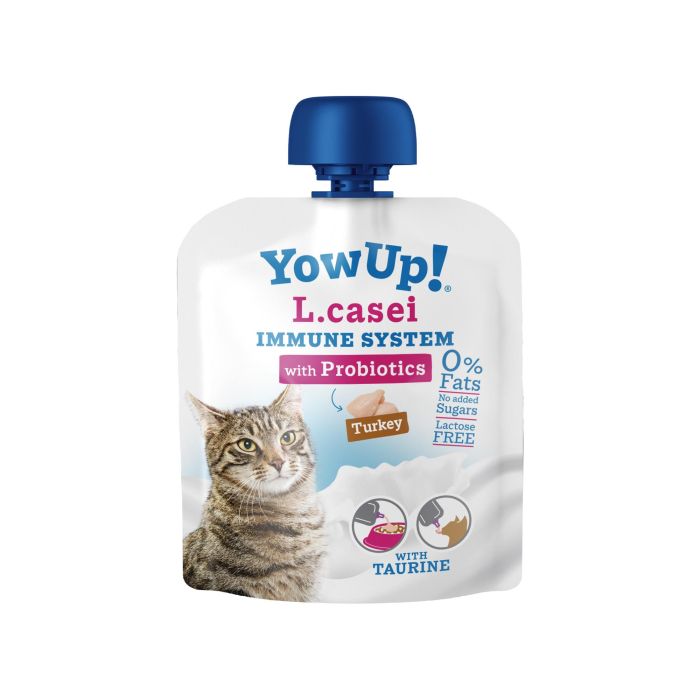 Yow Up Pouch L.Casei Pavo Gatos Caja Display 10x85 gr