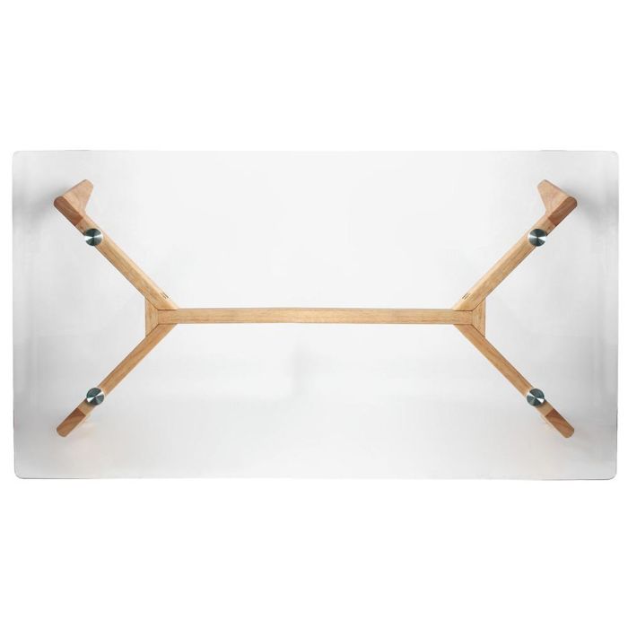 Home Deco Factory Mesa Rectangular Cristal 110x60 cm 3