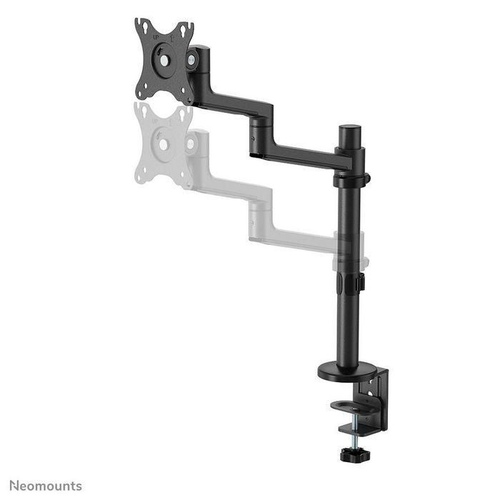 Neomounts Soporte de Escritorio para Monitor/Pantalla, Opciones de Fijación: Abrazadera y Ojal 5