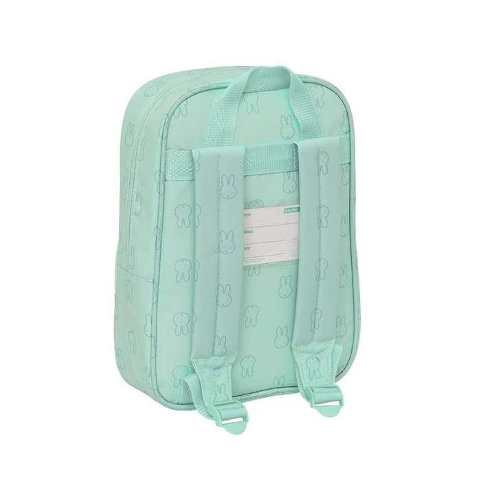 Mochila Escolar Miffy Menta Menta 20 x 28 x 8 cm 1 Mochila Escolar Miffy Menta Menta 20 x 28 x 8 cm 1