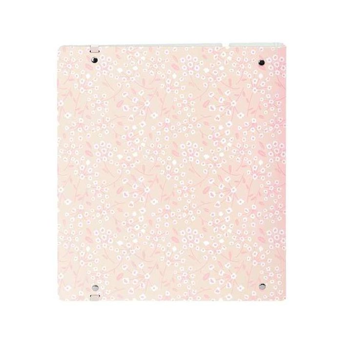 Safta Carpeblock PP Foam 4 Anillas 35mm con Recambio "Light Pink Flowers" 27x32x4 cm 4 Safta Carpeblock PP Foam 4 Anillas 35mm con Recambio "Light Pink Flowers" 27x32x4 cm 4
