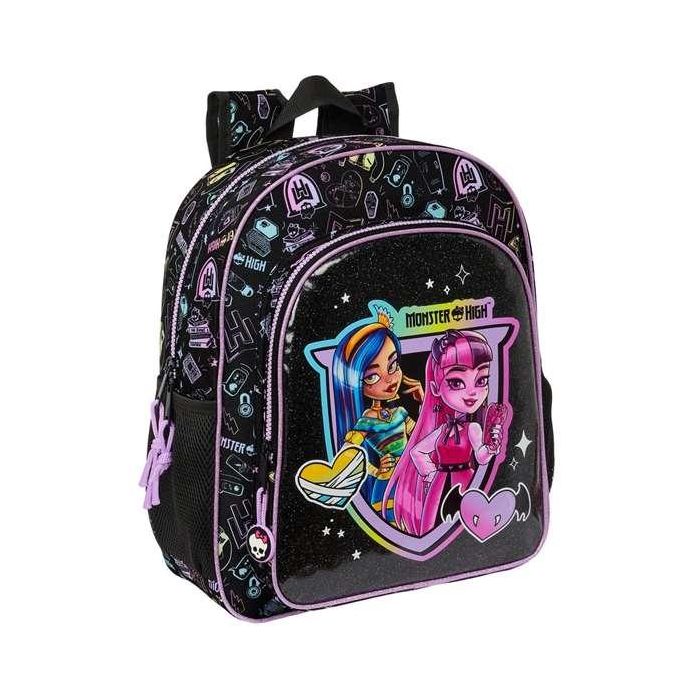 Mochila Safta Junior Adaptable A Carro Monster High Fantastic 120x320x380 mm Mochila Safta Junior Adaptable A Carro Monster High Fantastic 120x320x380 mm
