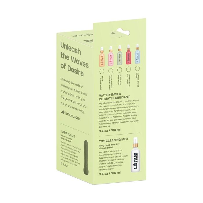 Kit de Viaje Relajante Lá Nua UNFLAVOURED BUNDLE 3 Kit de Viaje Relajante Lá Nua UNFLAVOURED BUNDLE 3