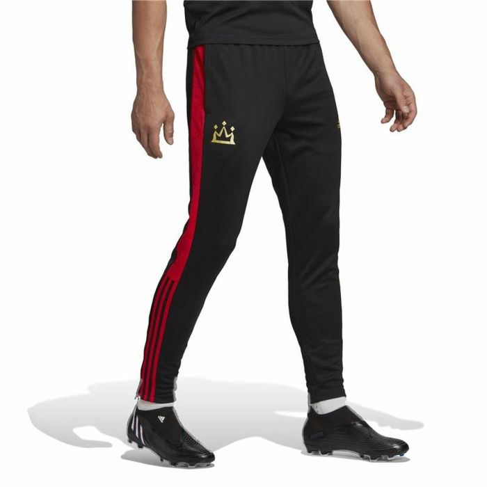 Pantalón de Entrenamiento de Fútbol para Adultos Adidas Salah Negro Hombre S 7