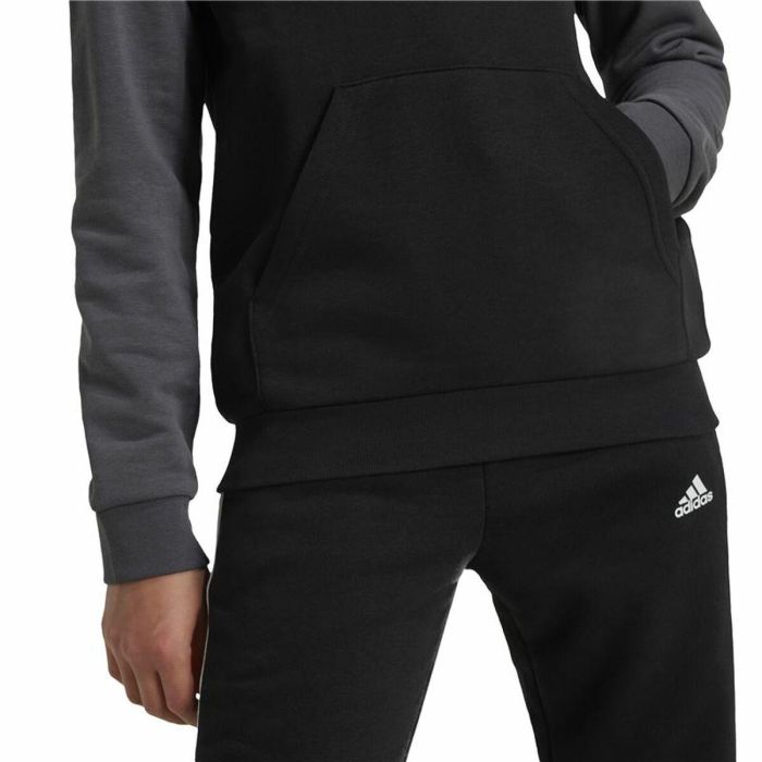 Sudadera con Capucha Niña Adidas Essentials Gris 1