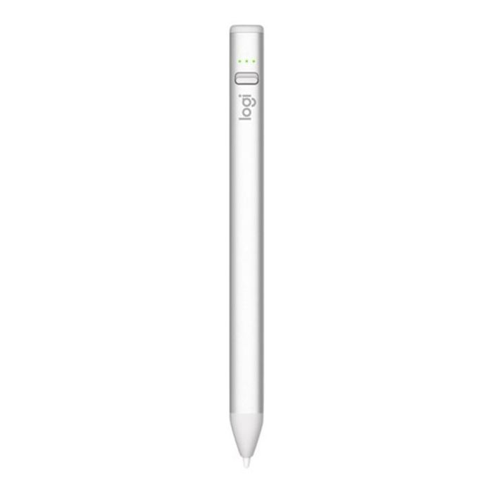 Logitech Lápiz Digital Crayon Silver para iPad con Tecnología Apple Pencil, USB-C, Sensible a la Inclinación 0 Logitech Lápiz Digital Crayon Silver para iPad con Tecnología Apple Pencil, USB-C, Sensible a la Inclinación 0