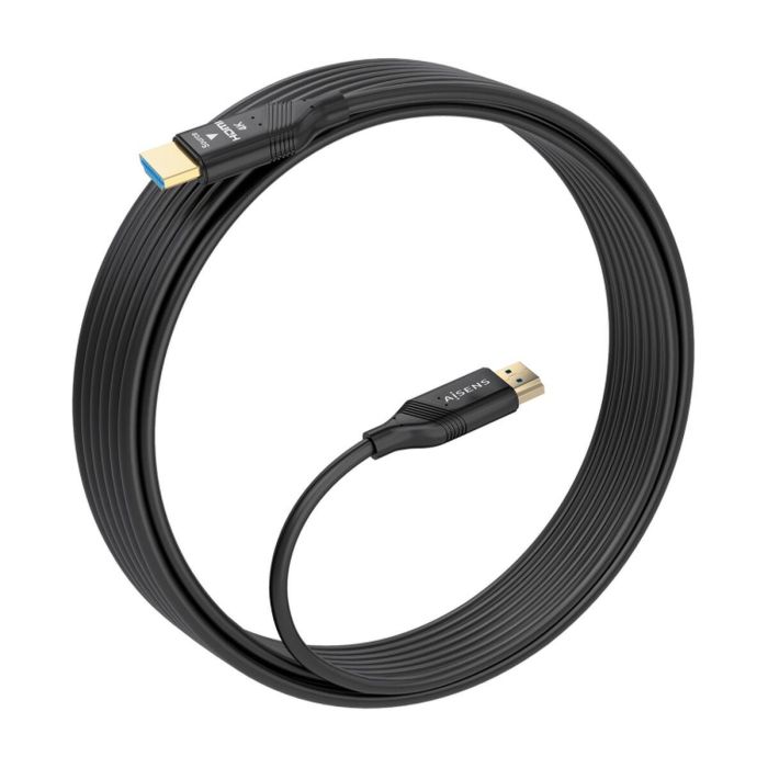 AISENS - CABLE HDMI V2.0 AOC PREMIUM ALTA VELOCIDAD / HEC 4K@60HZ 18GBPS, A/M-A/M, NEGRO, 10M 4 AISENS - CABLE HDMI V2.0 AOC PREMIUM ALTA VELOCIDAD / HEC 4K@60HZ 18GBPS, A/M-A/M, NEGRO, 10M 4